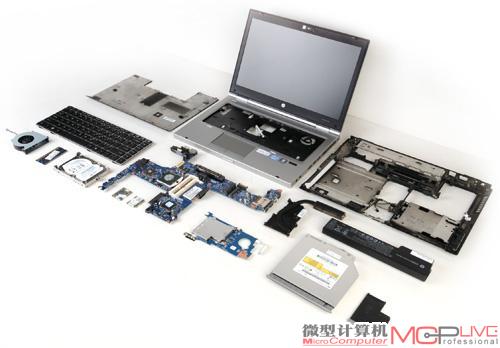 HP Elite Book 8460p拆解示意图